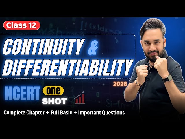 Continuity & Differentiability One Shot Class 12 Maths | Mission Boards 2026 | All About Mathematics