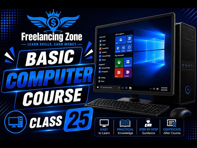 Basic Computer Course | Class 25 | Computer Fundamentals