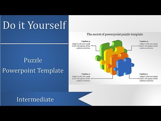 How to Create a PowerPoint Puzzle Template.