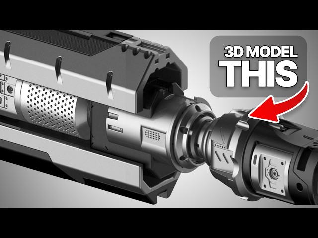Hard Surface 3D Modeling (SO Easy)