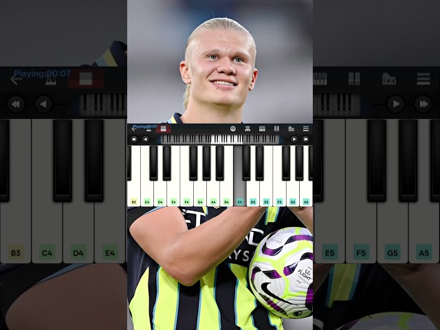 Haaland (Ha Ha Ha Song) | Easy Piano Tutorial