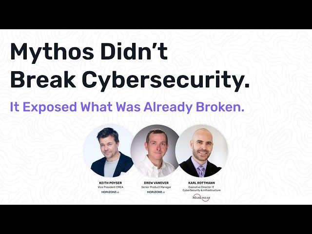 Webinar: Beyond the Mythos Hype