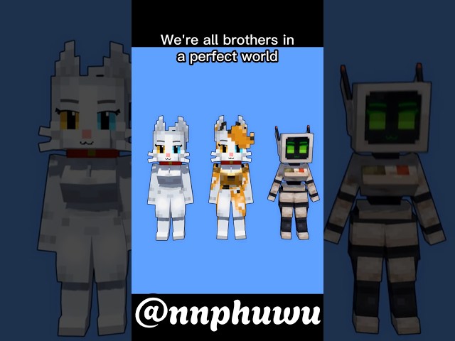 Everyone is equal ÒwÓ | Minecraft animation #minecraft #animation