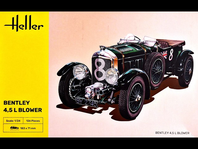Bentley 4,5L Blower Heller 1/24 Part-1