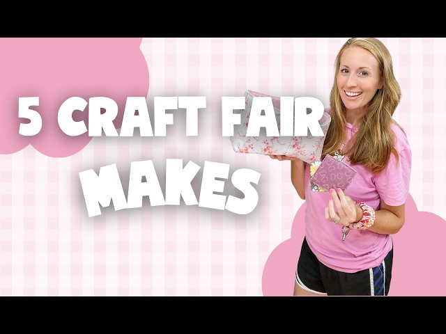 5 QUICK Sewing Projects to Sell | Beginner Friendly Sewing Tutorials | Free Sewing Patterns