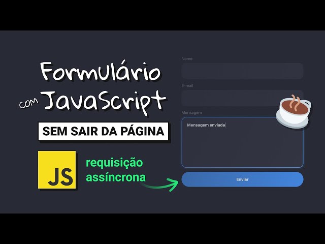How to Submit an HTML Form with JavaScript Without Leaving the Page