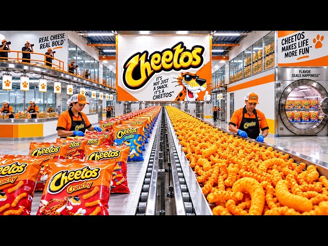 Inside the Mega Cheetos Factory – How 4 Million Bags of Cheetos Are Made Every Day