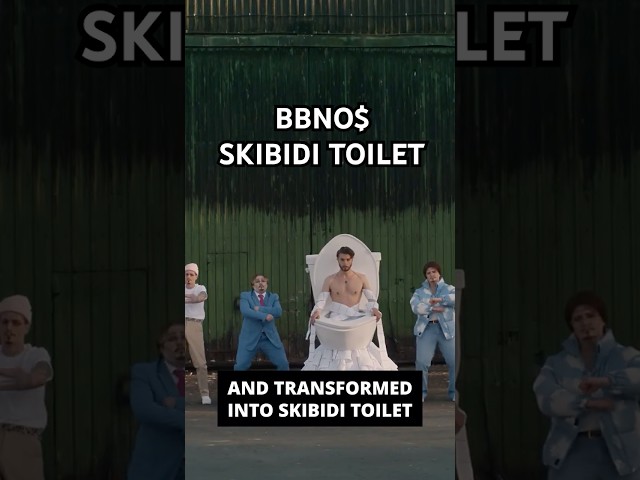 FROM GENTLEMAN TO SKIBIDI TOILET 🚽 bbno$ "boom" is fire 🔥#bbnomula #bbnomoney #boom #shorts