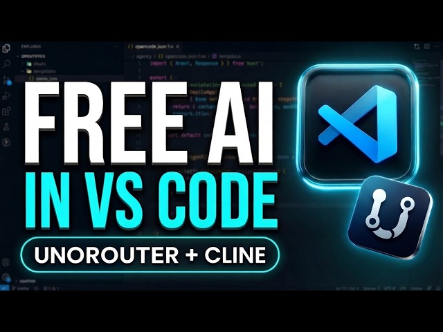 UnoRouter + Cline: Use FREE AI Models in VS Code (Step-by-Step)