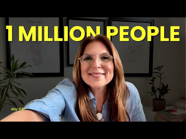 I’m Trying to Get One Million People to Do Something With Me