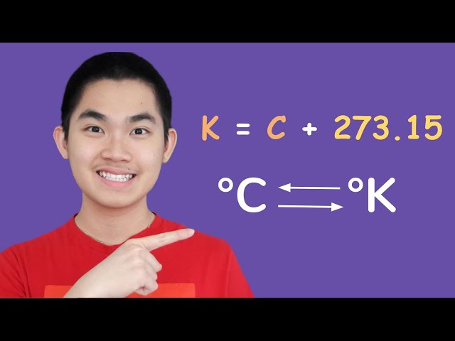 Celsius to Kelvin Temperature Conversion | The Easy Way