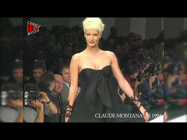 CLAUDE MONTANA Spring Summer 1994 Paris 4K - Canale Moda