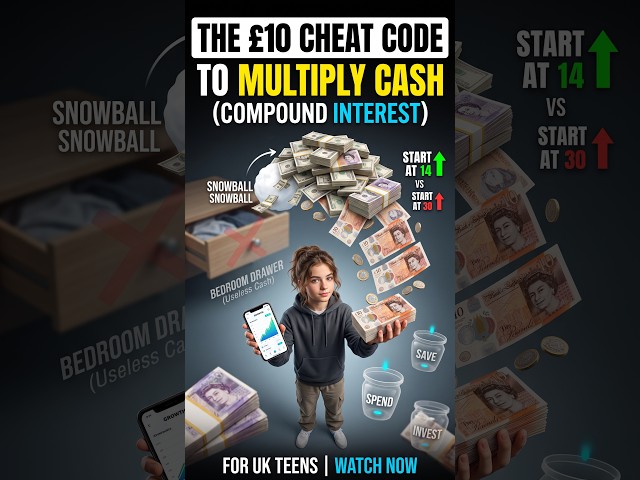 The £10 Cheat Code to Multiply Cash (Compound Interest)
