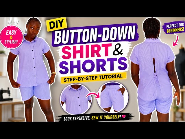 How to make top and short from scratch/ beginners friendly  