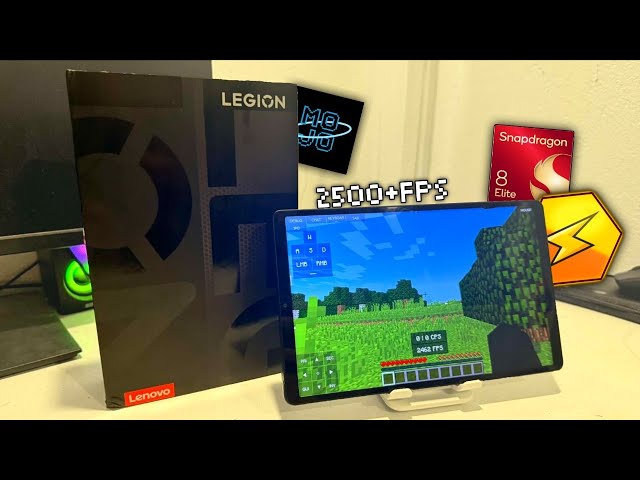 minecraft java pvp on lenovo legion y700 snapdragon 8 elite Mojolauncher (Unboxing)