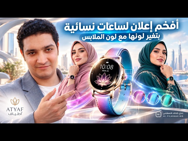 هذه الساعة تعرف ماذا ترتدي! ⌚ لكن كيف؟