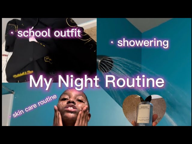 DANIEL’S NIGHT ROUTINE: grwm, showering, skincare
