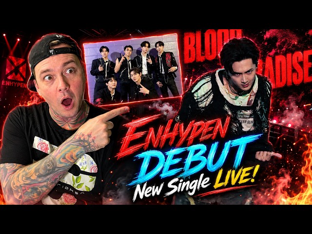 Enhypen - Bloody Paradise ( Reaction ) FIRST LIVE PERFORMANCE