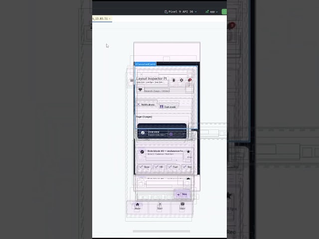 Android Studio debug UI in 3d