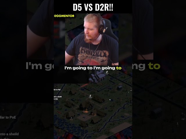D5 VS D2R - D2 Runes, Runewords, & Item Tetris (Diablo V Annoucment)