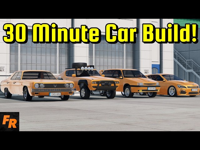 A Dangerous 30 Minute Build! - Automation/BeamNG Drive