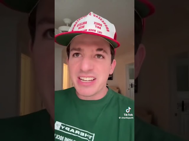 “I’m just a normal guy!” Charlie Puth via TikTok | August 28, 2026