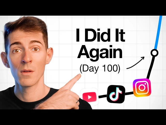 I Blew Up On Social Media in 100 Days to Prove It's Not Luck (Again)