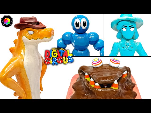 Making NEW CHARACTERS of THE AMAZING DIGITAL CIRCUS 2! | PlastiVerse