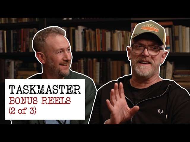 Greg and Alex on cracking jokes that won't crack 📚 #taskmaster Series 21