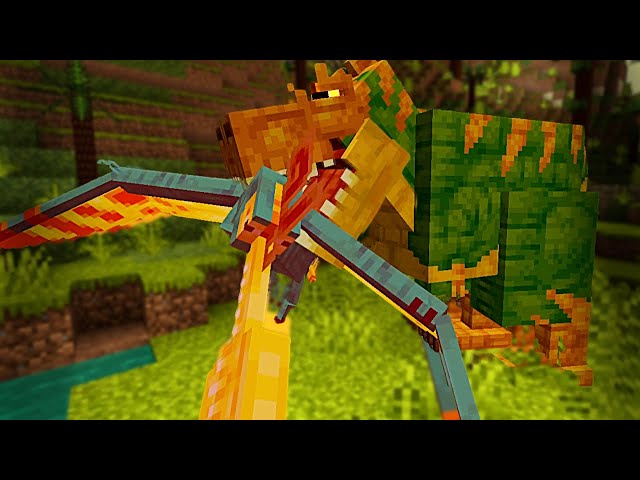 Dinossauros DEVIAM estar no Minecraft (Alex's Caves)