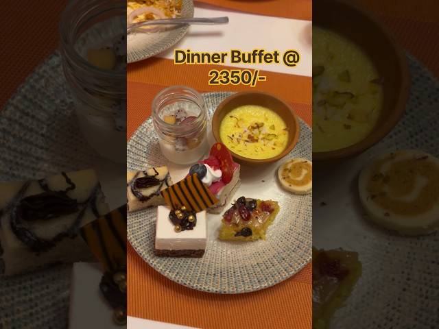 ₹2350/- Dinner Buffet at Pullman Hotel,Aerocity Delhi😍| Complete Buffet Tour