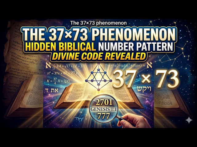 The 37×73 Phenomenon | Hidden Biblical Number Pattern | Divine Code Revealed:  The 37×73 phenomenon