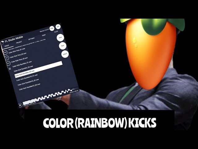 HOW TO MAKE RAWSTYLE COLOR (RAINBOW) KICKS IN FL STUDIO MOBILE (V 4.5.9) FLM INCLUDED