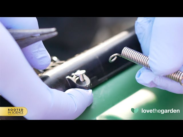 How to Replace the Spring on the Scotts® EvenGreen Drop Spreader | Maintenance Guide