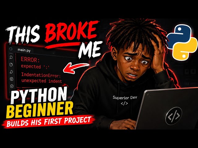 Python BEGINNER Tries to Build A PYTHON PROJECT