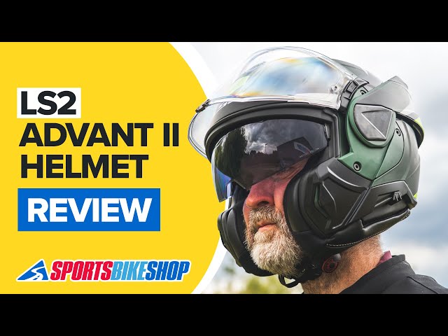 LS2 Advant II flipover helmet review - Sportsbikeshop