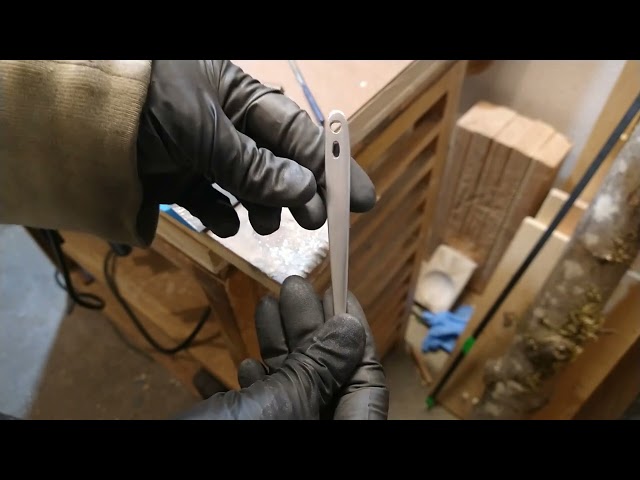 How to make a metal naalbinding needle