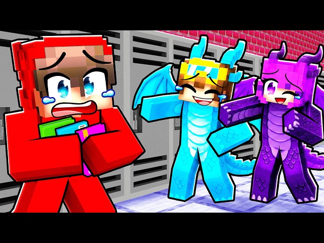 Joining a DRAGON ONLY SCHOOL in Minecraft..