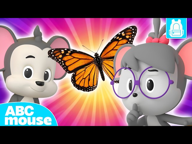 🦋 Lost Butterfly Rescue! | Butterfly Life Cycle | ABCmouse Backpack Adventures for Kids 🎒✨