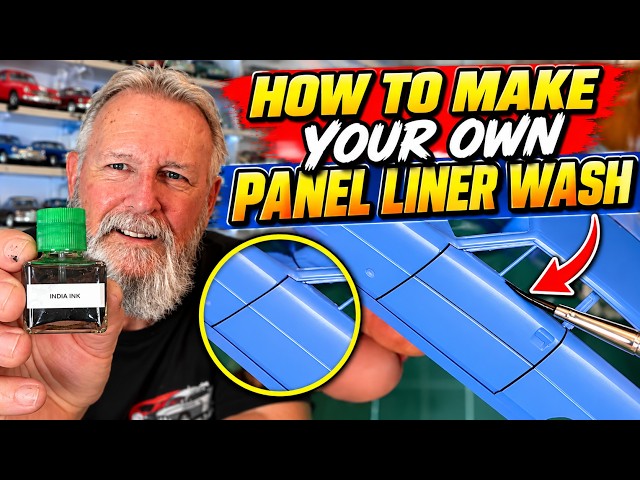 How to Make Your Own Scale Model Panel Liner Wash