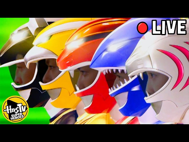 🔴 LIVE Best of POWER RANGERS! ⚡️ Wild Force Full Episodes 🟡 HasTV Superheroes