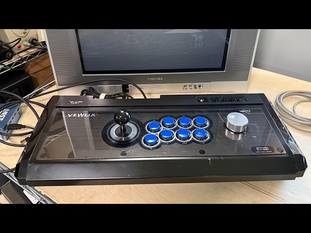Vewlix Arcade Stick / Spinner Testing
