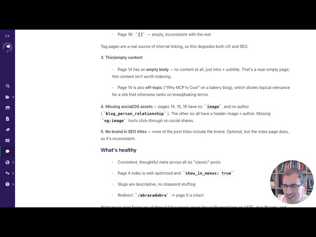 MCP server in Wagtail - experiments demo