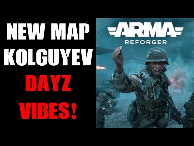 Arma Reforger New Map "Kolguyev" Quick Look With Massive DayZ 2 / Next Gen Vibes....