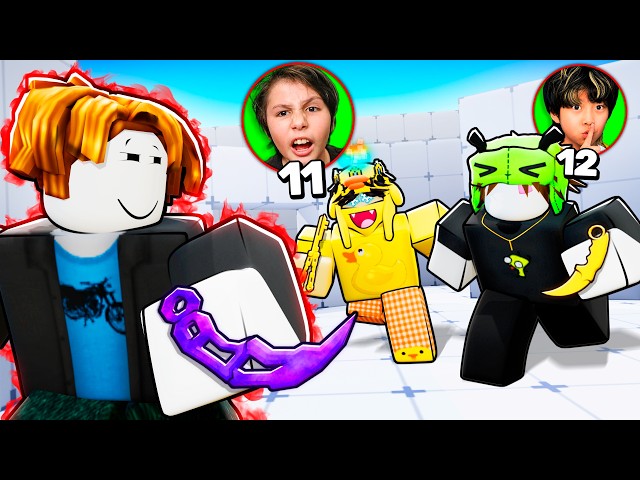 Can I Beat EVERY YOUNGEST PRO in Roblox Rivals?