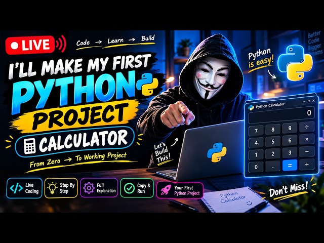 🚀 LET’S BUILD MY FIRST PYTHON PROJECT! 🐍 | truth_exists @Mr._coder_boy