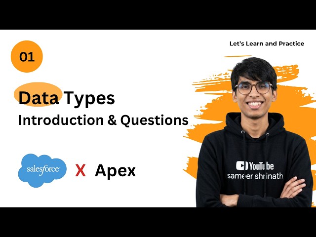 Salesforce Apex Data Types Explained for Beginners | apex | Variables, Data Types & Syntax