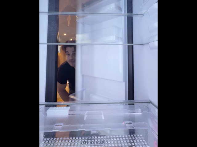 Opening the fridge door 15 times on delivery day just to admire 😍
