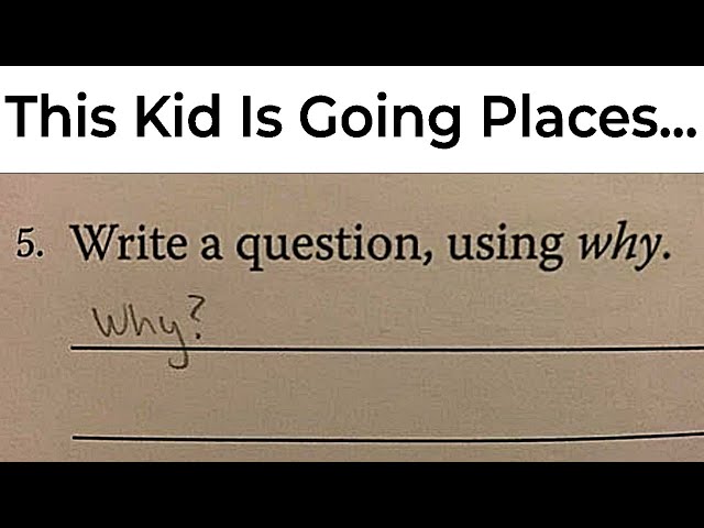 BEST KID TEST ANSWERS