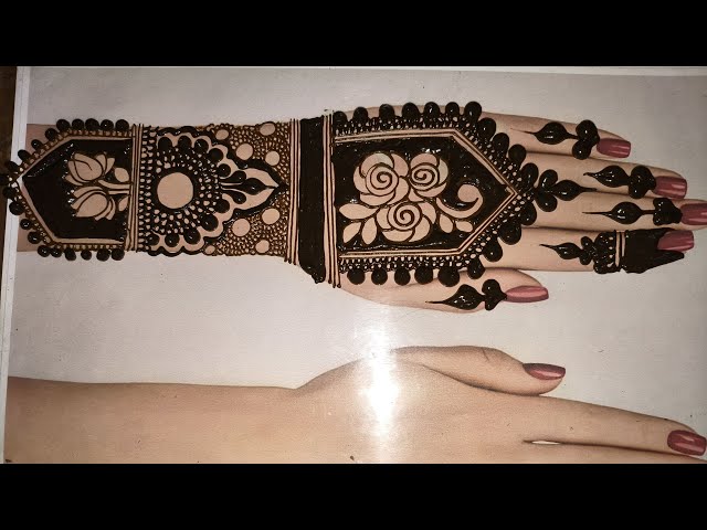 New Simplest and Easiest Dulhan Mehndi Design for Beginners | Mehndi Tutorial Step by Step 2026